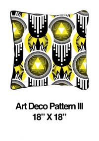 Art Deco Pattern Yellow